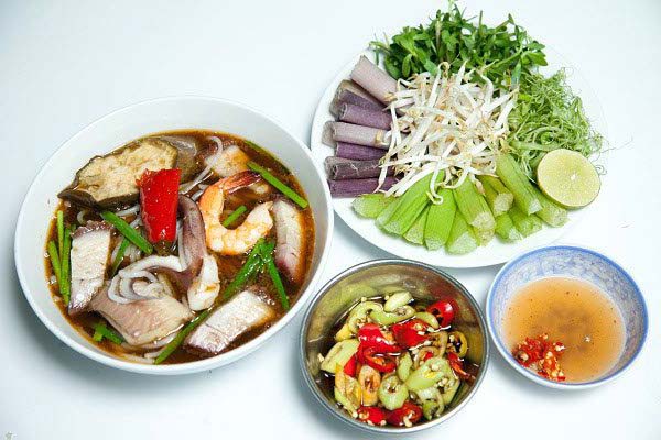 Bún mắm miền Tây