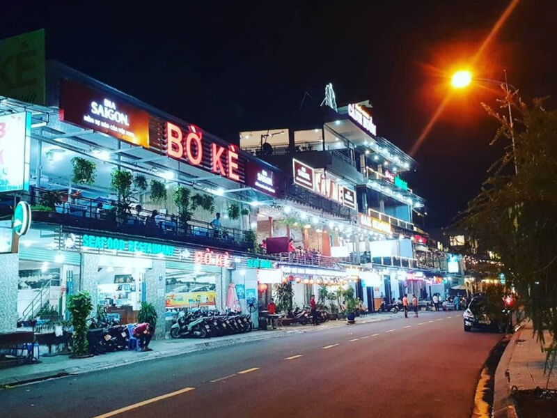 Quán hải sản Bờ Kè 2 – quán nhậu ngon ở Nha Trang