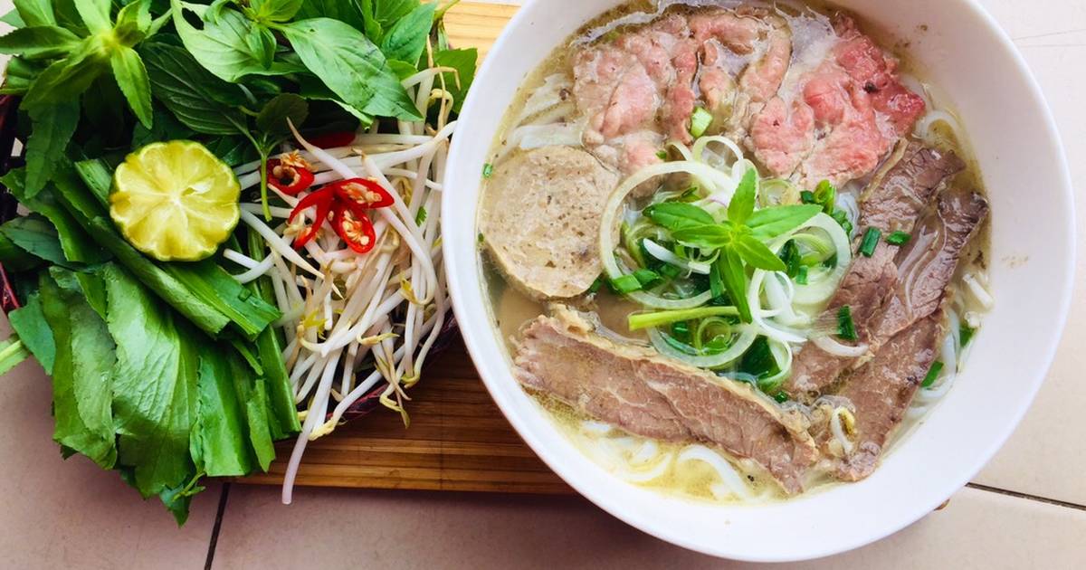 Phở bò - Nét đặc trưng không thể nhầm lẫn